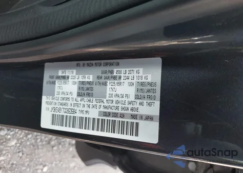 2016 Mazda Cx-5 Sport из США, поврежденный, VIN JM3KE4BY7G0893984